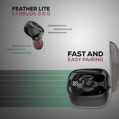 WeCool Moonwalk M1 Bluetooth Earbuds with 20 hours play time and Digital Display Charging Case, Bluetooth headset with Mic, Bluetooth Headphones (M1v2) Bluetooth Headset (Black, True Wireless) WeCool Moonwalk M1 Bluetooth Earbuds with 20 hours play time and Digital Display Charging Case, Bluetooth headset with Mic, Bluetooth Headphones (M1v2) Bluetooth Headset (Black, True Wireless)